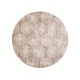 Washable Rug Milly Taupe ø 160 cm round