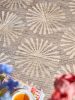 Washable Rug Milly Taupe ø 160 cm round
