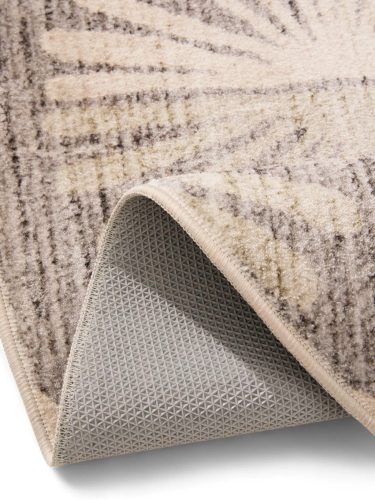 Washable Rug Milly Taupe ø 160 cm round