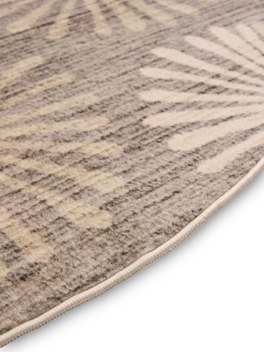 Washable Rug Milly Taupe ø 160 cm round