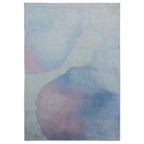 Washable Rug Luna Grey/Blue 160x230 cm