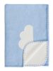 Cotton blanket Lumi Light Blue 75x100 cm