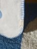 Cotton blanket Lumi Light Blue 75x100 cm