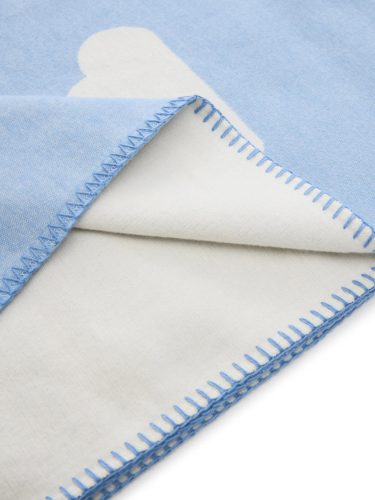 Cotton blanket Lumi Light Blue 75x100 cm