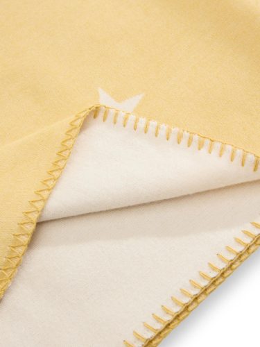 Cotton blanket Alex Yellow 75x100 cm