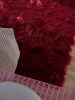 Washable Shaggy Rug Nanuk Bordeaux 160x230 cm