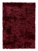 Washable Shaggy Rug Nanuk Bordeaux 15x15 cm Sample