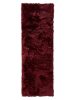 Washable Shaggy Rug Nanuk Bordeaux 80x240 cm
