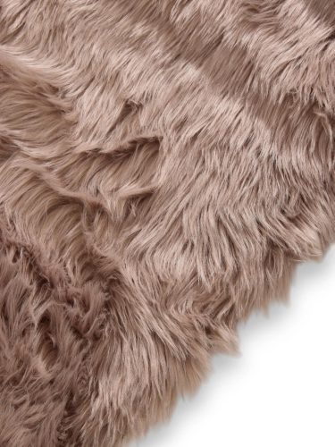 Washable Shaggy Rug Nanuk Beige 15x15 cm Sample