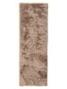Washable Shaggy Rug Nanuk Beige 80x240 cm