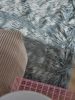 Washable Shaggy Rug Nanuk Blue 120x170 cm