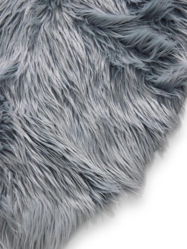 Washable Shaggy Rug Nanuk Blue ø 120 cm round