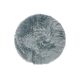Washable Shaggy Rug Nanuk Blue ø 80 cm round