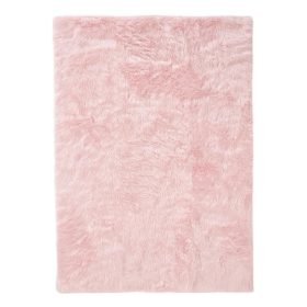 Washable Shaggy Rug Nanuk Pink 120x170 cm