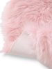 Washable Shaggy Rug Nanuk Pink ø 80 cm round