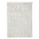 Washable Shaggy Rug Nanuk Black/White 15x15 cm Sample