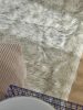 Washable Shaggy Rug Nanuk Black/White 80x150 cm