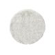 Washable Shaggy Rug Nanuk Black/White ø 120 cm round