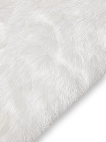 Washable Shaggy Rug Nanuk White 160x230 cm