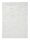 Washable Shaggy Rug Nanuk White 60x120 cm