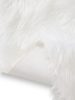 Washable Shaggy Rug Nanuk White 60x120 cm
