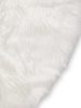 Washable Shaggy Rug Nanuk White ø 120 cm round