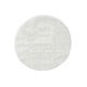 Washable Shaggy Rug Nanuk White ø 80 cm round