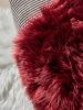 Washable Shaggy Rug Nanuk Bordeaux 60x90 cm