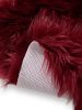 Washable Shaggy Rug Nanuk Bordeaux 60x90 cm