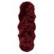 Washable Shaggy Rug Nanuk Bordeaux 60x180 cm