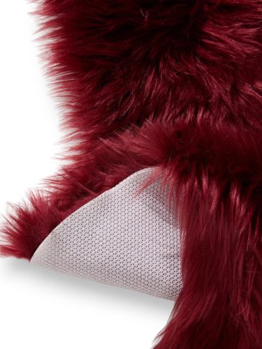 Washable Shaggy Rug Nanuk Bordeaux 60x180 cm
