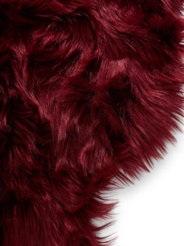 Washable Shaggy Rug Nanuk Bordeaux 60x180 cm