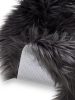 Washable Shaggy Rug Nanuk Charcoal 60x90 cm