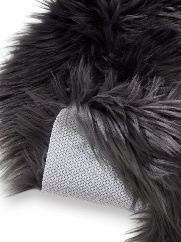 Washable Shaggy Rug Nanuk Charcoal 60x90 cm