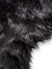 Washable Shaggy Rug Nanuk Charcoal 60x180 cm