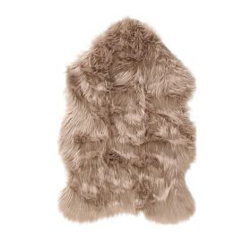 Washable Shaggy Rug Nanuk Beige 60x90 cm