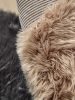 Washable Shaggy Rug Nanuk Beige 60x90 cm