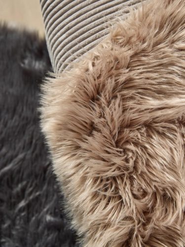 Washable Shaggy Rug Nanuk Beige 60x90 cm