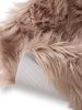 Washable Shaggy Rug Nanuk Beige 60x90 cm