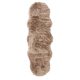 Washable Shaggy Rug Nanuk Beige 60x180 cm
