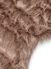 Washable Shaggy Rug Nanuk Beige 60x180 cm