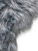 Washable Shaggy Rug Nanuk Blue 60x90 cm
