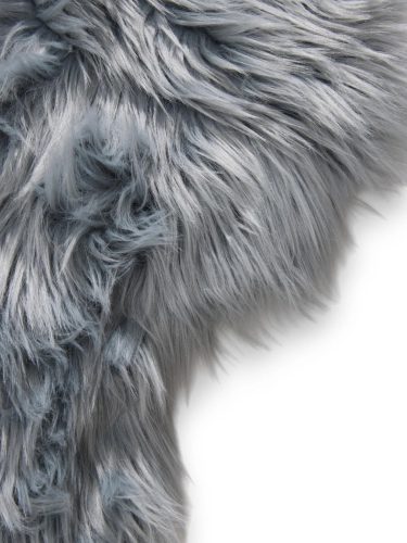 Washable Shaggy Rug Nanuk Blue 60x90 cm