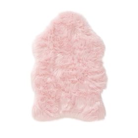 Washable Shaggy Rug Nanuk Pink 60x90 cm