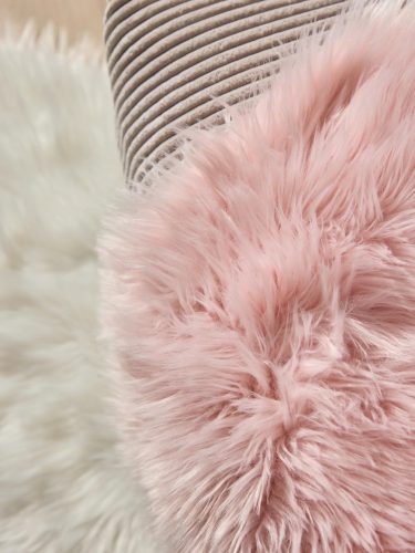 Washable Shaggy Rug Nanuk Pink 60x90 cm