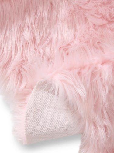 Washable Shaggy Rug Nanuk Pink 60x180 cm