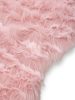 Washable Shaggy Rug Nanuk Pink 60x180 cm