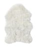 Washable Shaggy Rug Nanuk Black/White 60x90 cm
