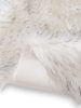 Washable Shaggy Rug Nanuk Black/White 60x90 cm