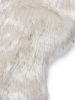Washable Shaggy Rug Nanuk Black/White 60x180 cm